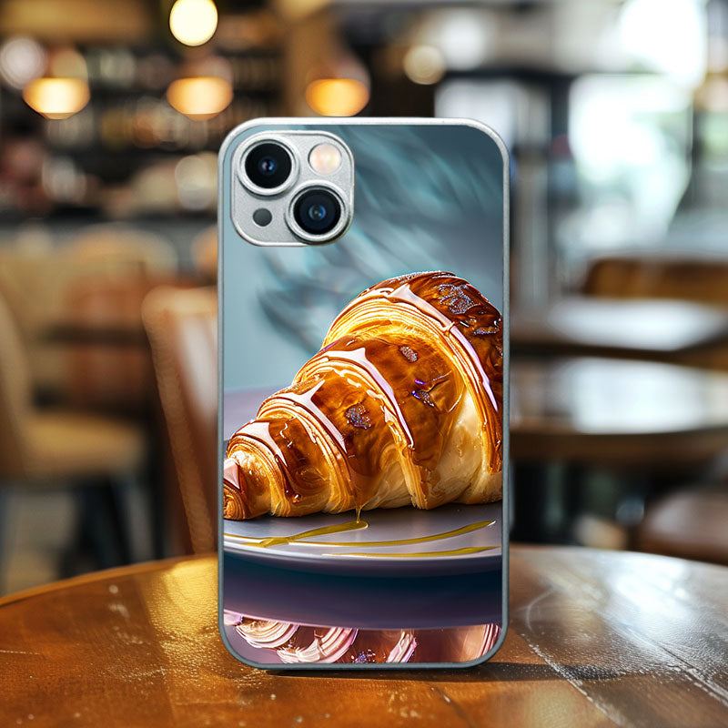 "AIBakeryBoard" Special Designed Glass Material iPhone Case