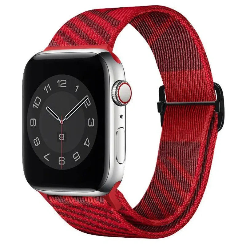 "Adjustable Band" Nylon Braided Loop For Apple Watch