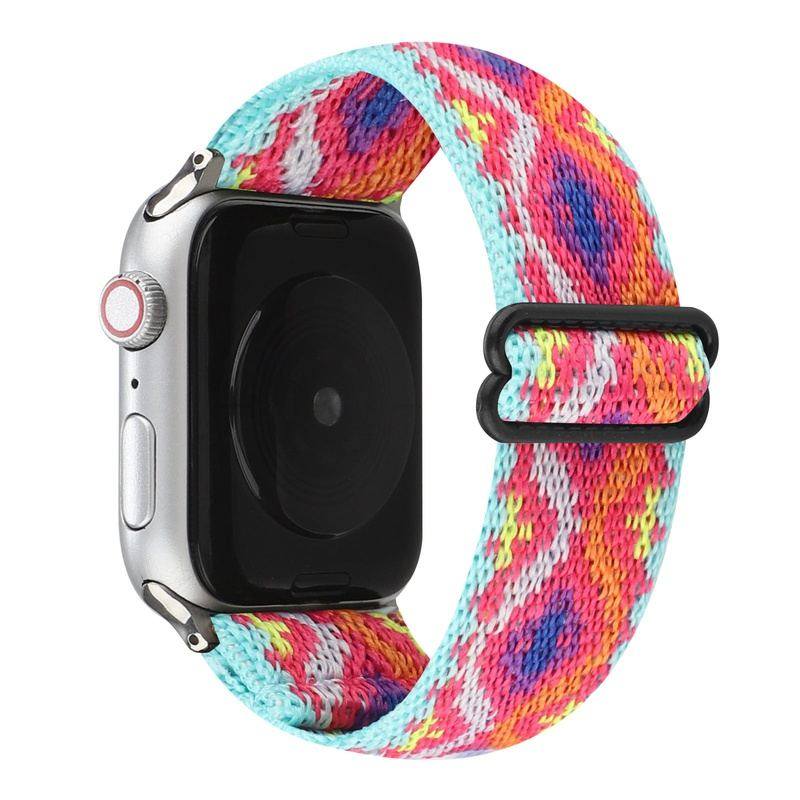 "Bohemian iWatch Band" Stretch Nylon Loop For Apple Watch