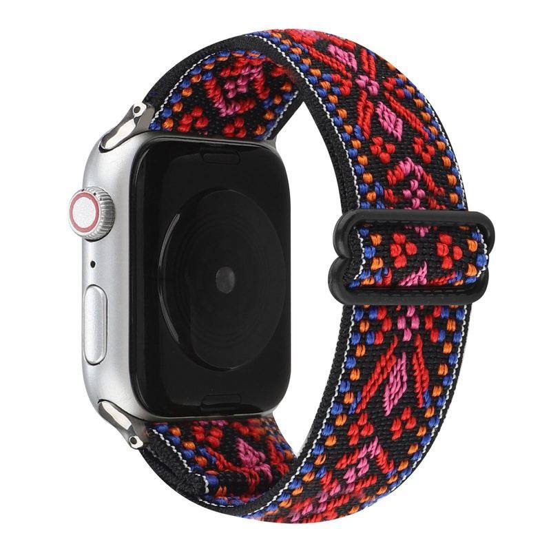 "Bohemian iWatch Band" Stretch Nylon Loop For Apple Watch