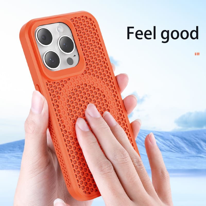 Breathable Heat Dissipation Magsafe Magnetic Phone Case
