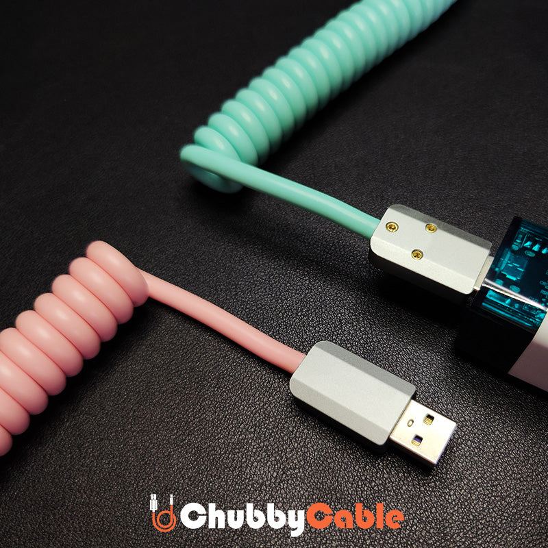 "Candy Chubby" Car Spring Fast Charging Cable