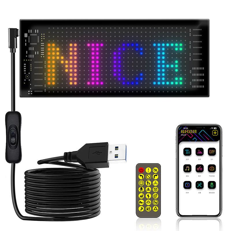 Car Bluetooth LED Flexible Waterproof Full-Color Display