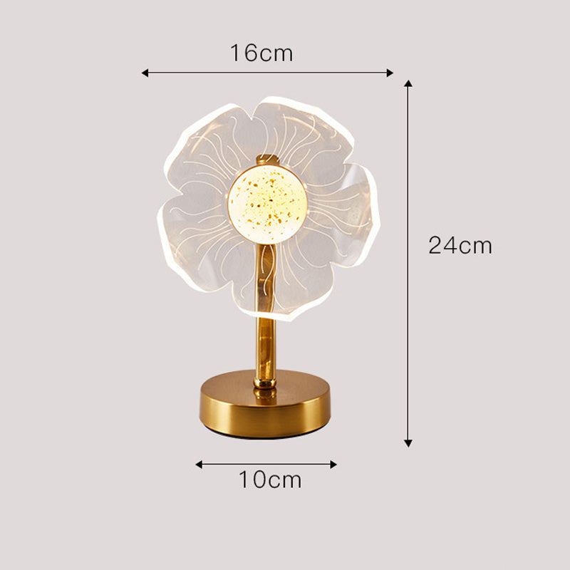 Creative Acrylic Sunflower Table Lamp