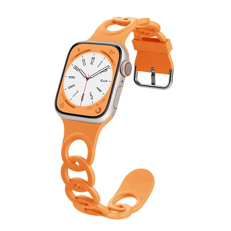"Donut" Hollow Heat Dissipation Silicone Band For Apple Watch