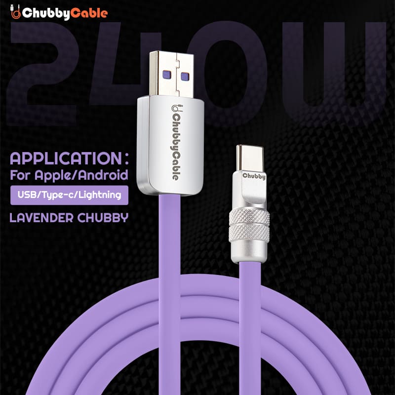 Lavender Edition 240W Fast Charge Cable