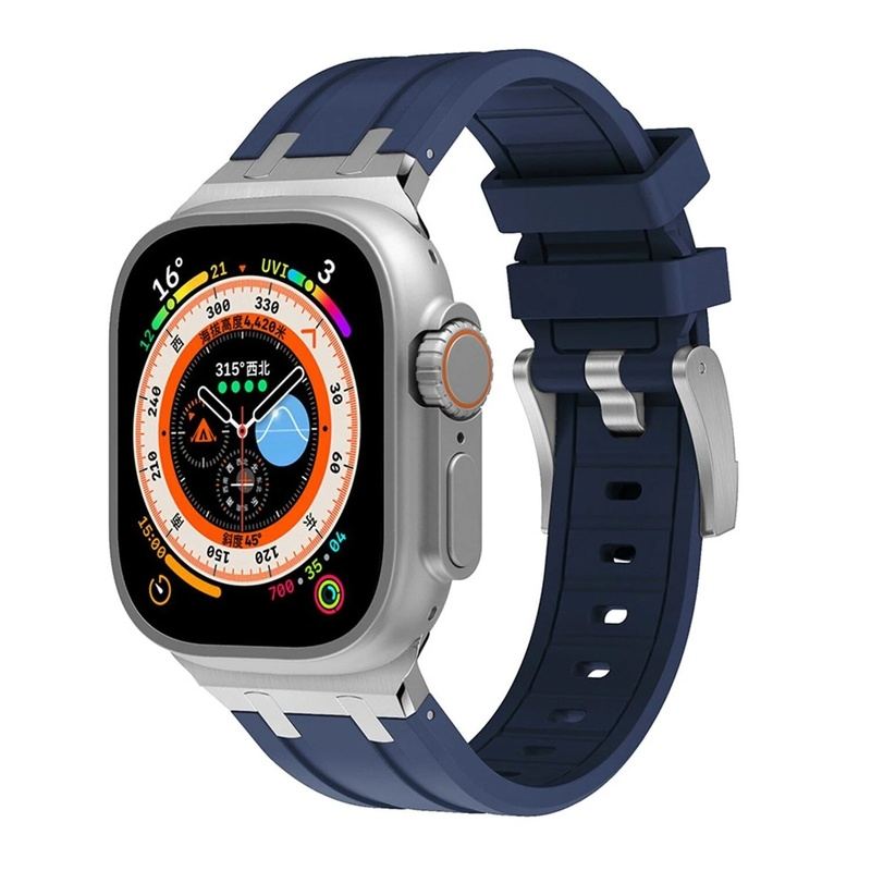 Luxury Liquid Silicone Band For Apple Watch