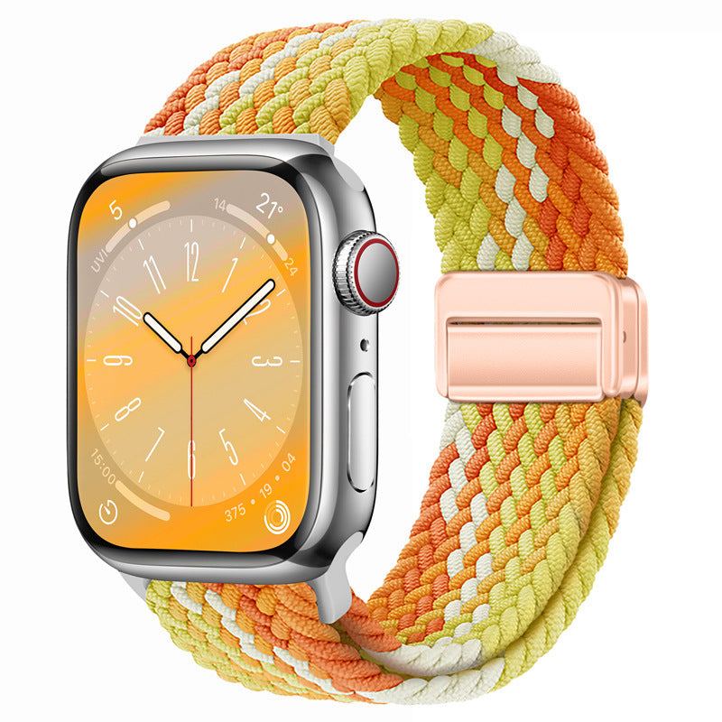 Magnetic Nylon Elastic Band for Apple Watch