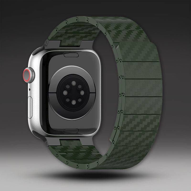 "Magnetic iWatch Band" Carbon Fiber Loop For Apple Watch