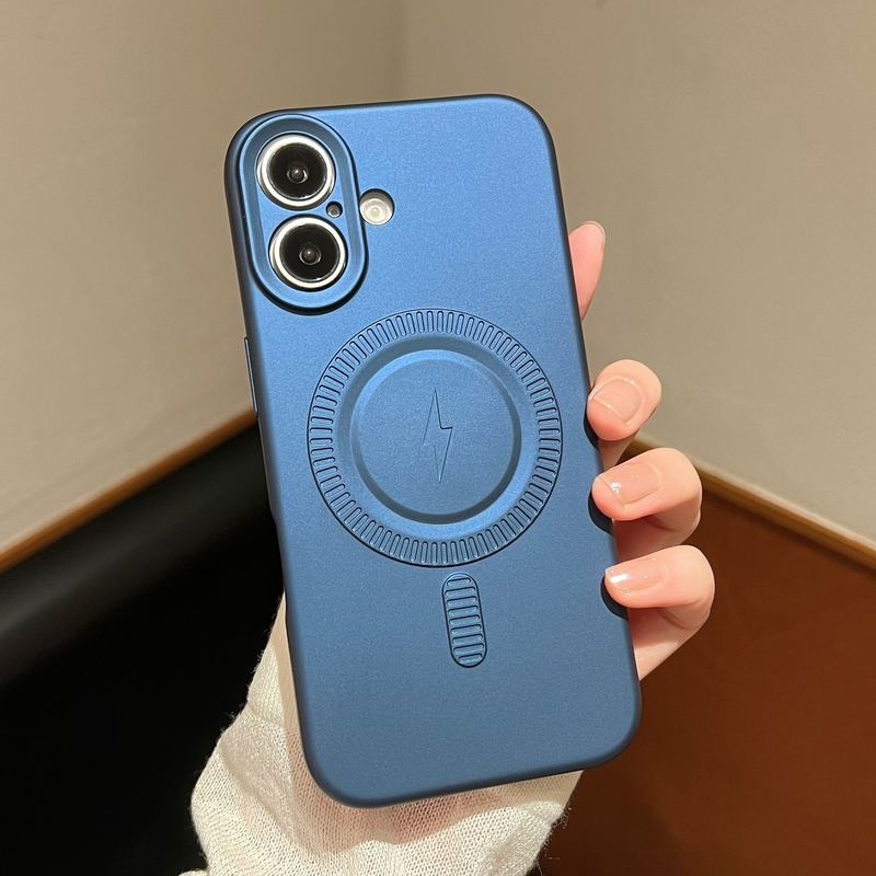 Simple Anti-Drop Magnetic Case for iPhone 16