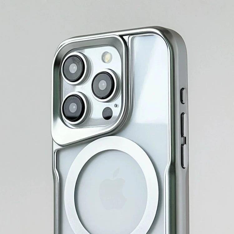 Simple Transparent Magnetic Phone Case for iPhone 16