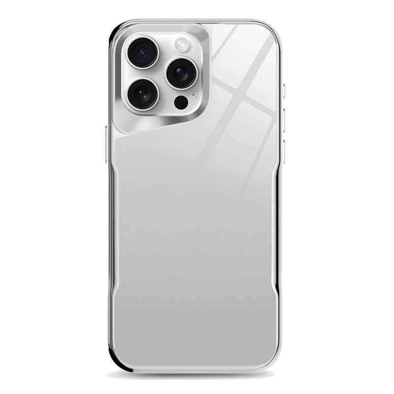 Simple Transparent Magnetic Phone Case for iPhone 16