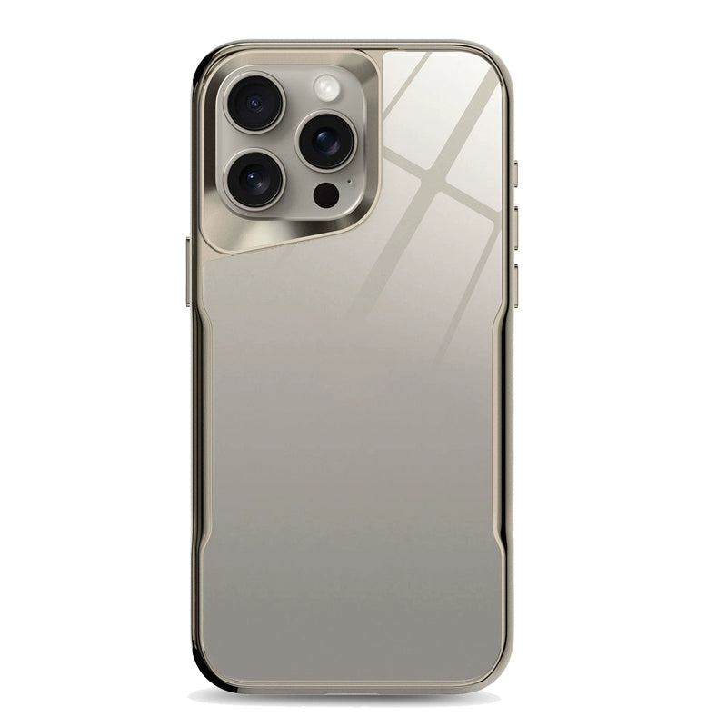 Simple Transparent Magnetic Phone Case for iPhone 16