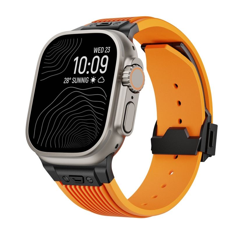 "Sleek Luxury" Streamlined Silicone Band For Apple Watch