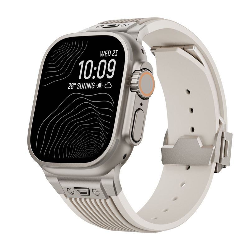 "Sleek Luxury" Streamlined Silicone Band For Apple Watch