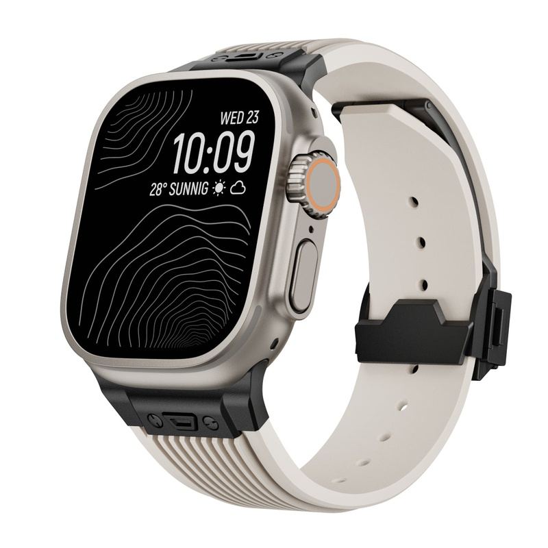 "Sleek Luxury" Streamlined Silicone Band For Apple Watch