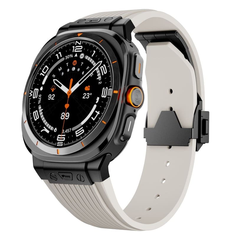 "Sleek Luxury" Streamlined Silicone Band For Samsung Watch Ultra