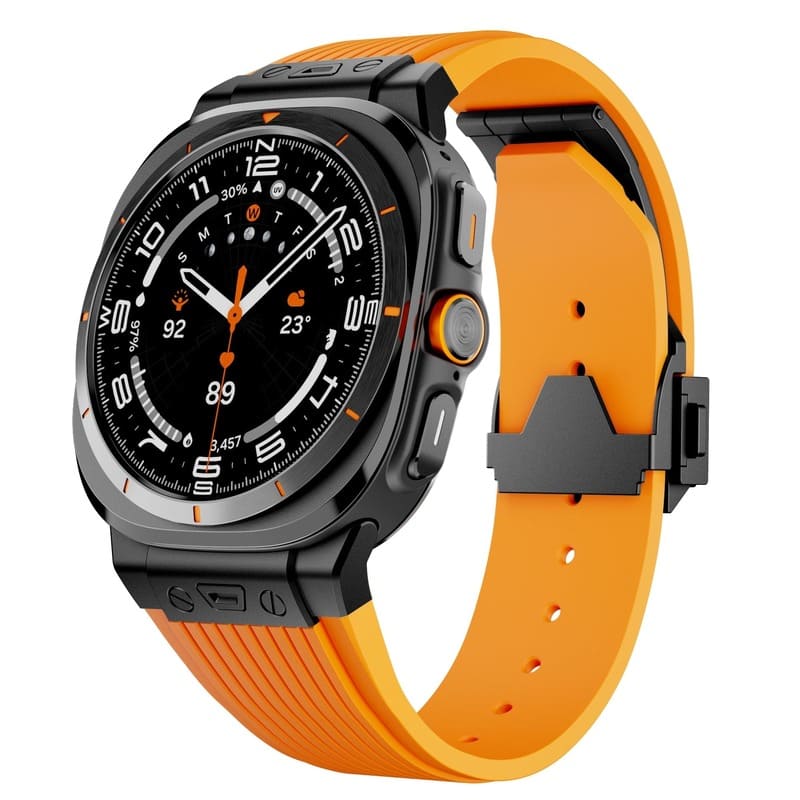 "Sleek Luxury" Streamlined Silicone Band For Samsung Watch Ultra