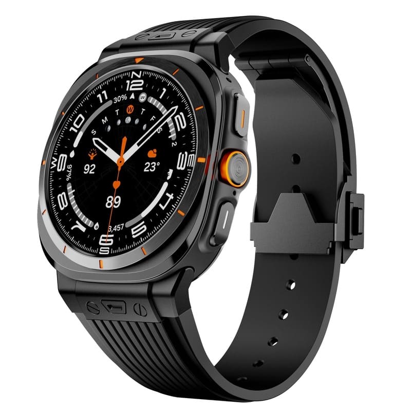 "Sleek Luxury" Streamlined Silicone Band For Samsung Watch Ultra