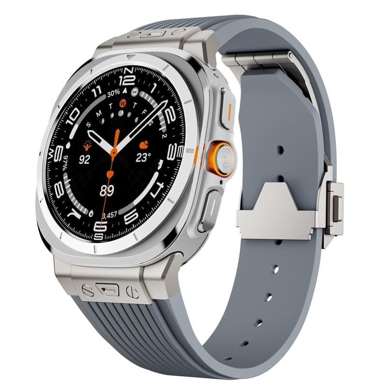 "Sleek Luxury" Streamlined Silicone Band For Samsung Watch Ultra