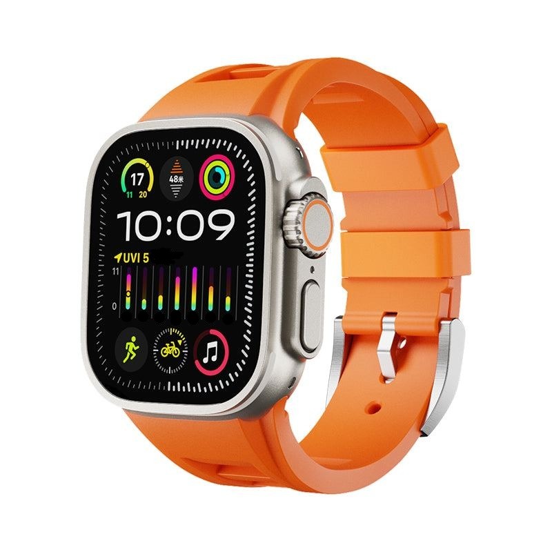 "Sports Band" Breathable Sweat-Wicking Silicone Band For Apple Watch