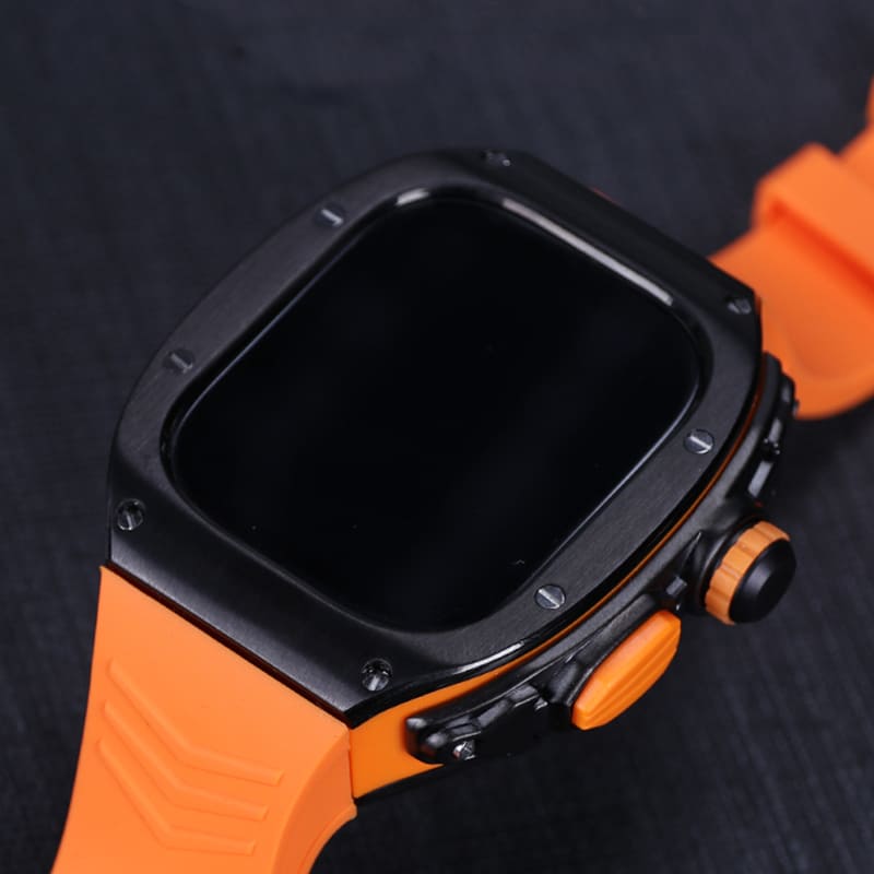 Transparent Integrated Silicone Band Case For Apple Watch Ultra