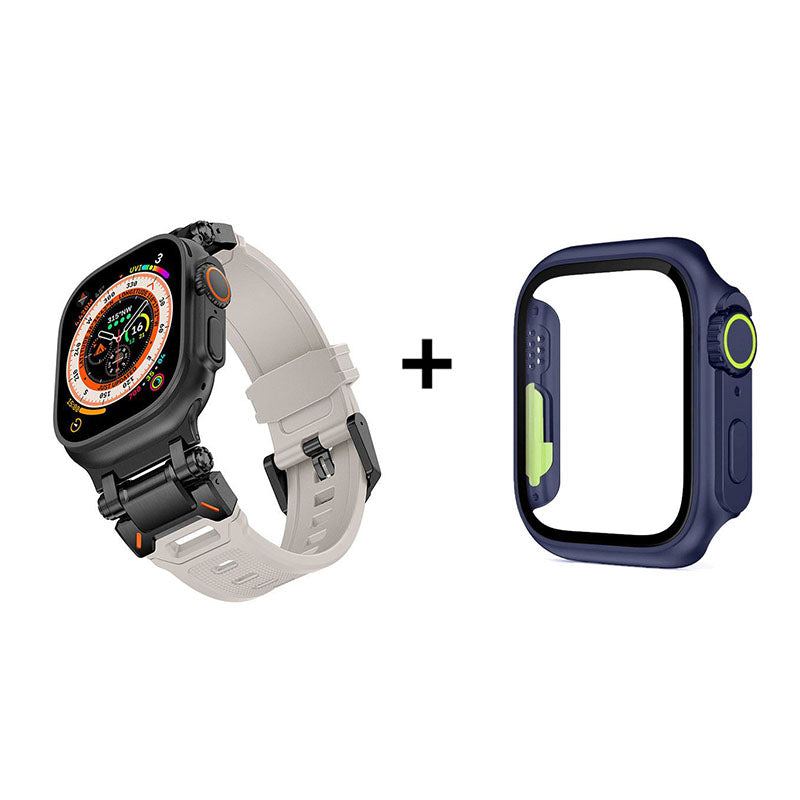 "Ultimate Luxury" TPU Band with Titanium Connector for Apple Watch