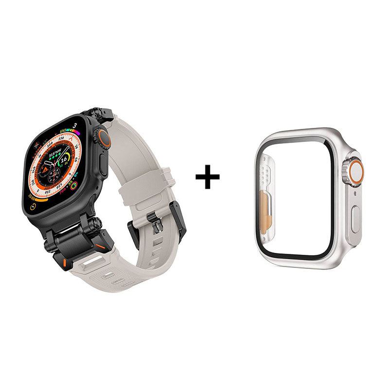 "Ultimate Luxury" TPU Band with Titanium Connector for Apple Watch