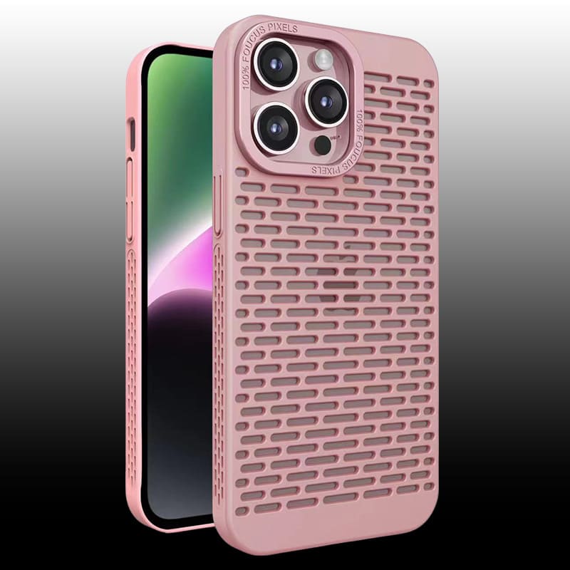 Ultra-Thin Hollow Heat Dissipation Mobile iphone Case