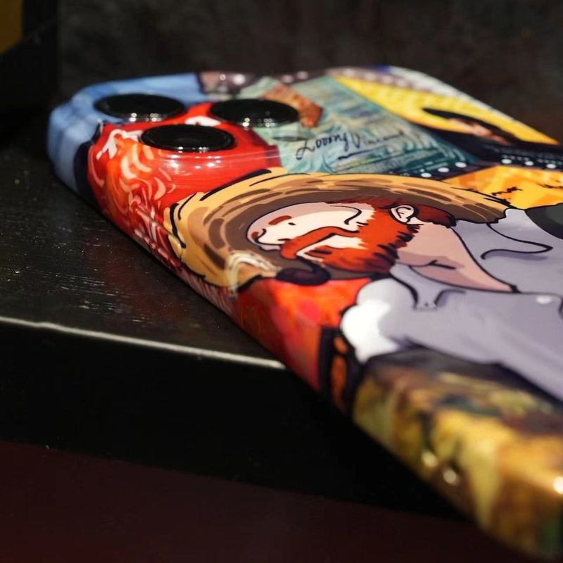 Van Gogh Series-All-Inclusive Anti-Drop Creative iPhone Case