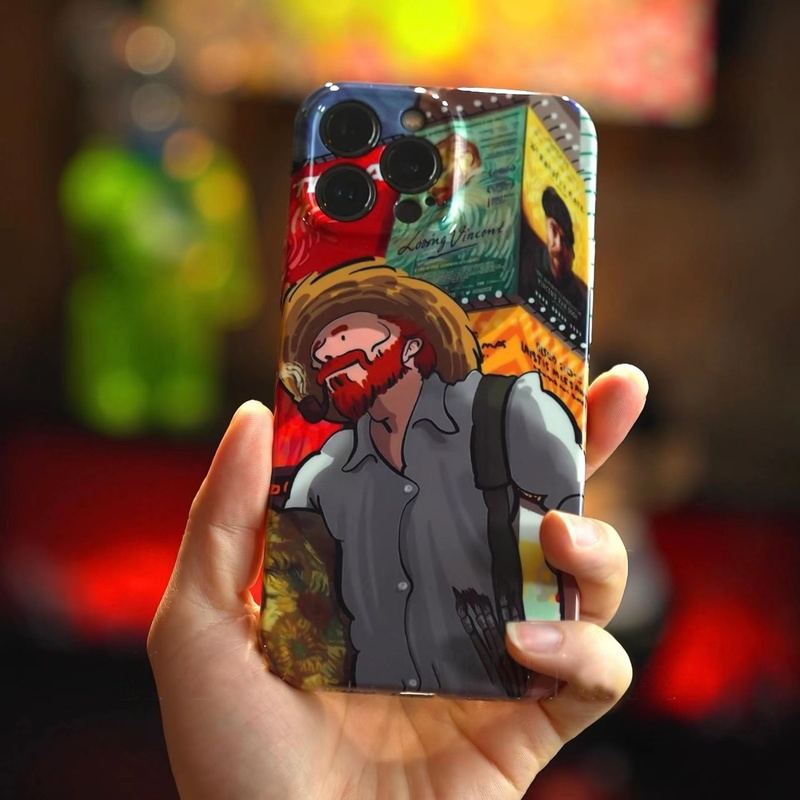 Van Gogh Series-All-Inclusive Anti-Drop Creative iPhone Case