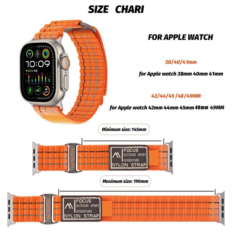 Vibrant Nylon Band for Apple Watch