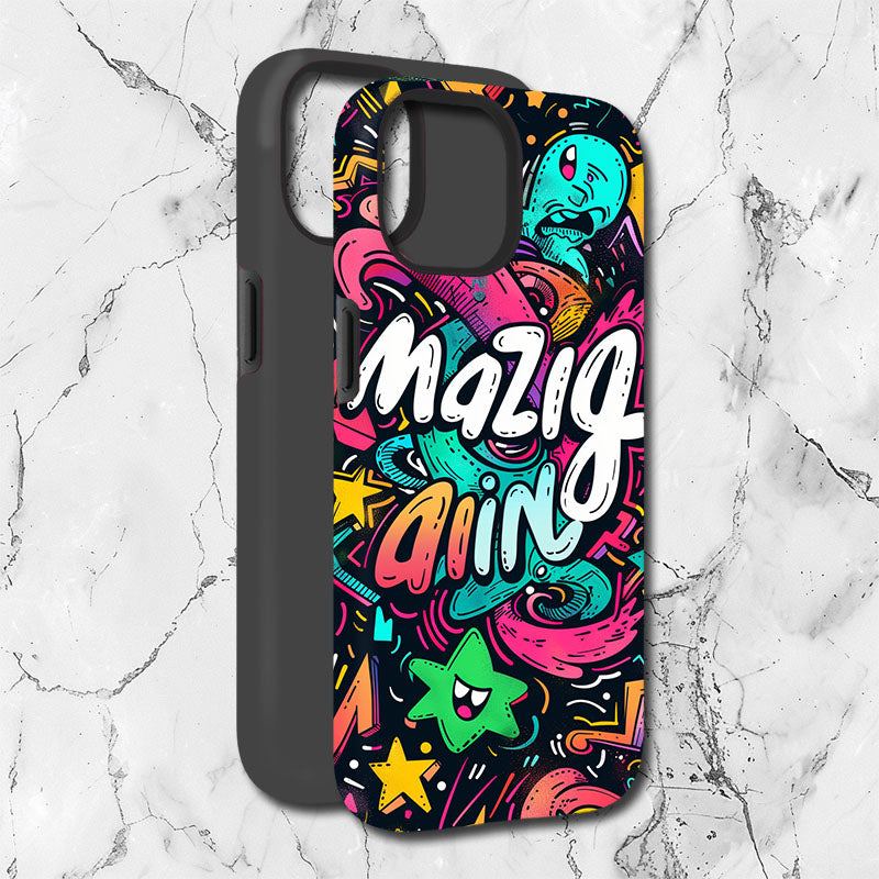 Special Customized 2-in-1 Frosted Film Phone Case