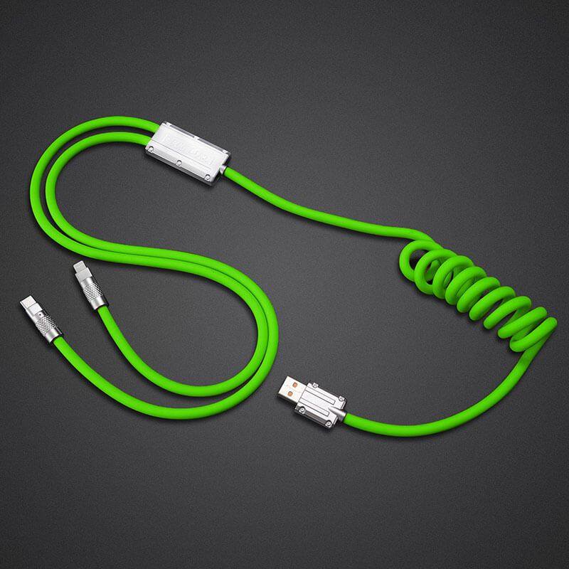 "Chubby Plus" 2 In 1 Fast Charge Cable C+Lightning