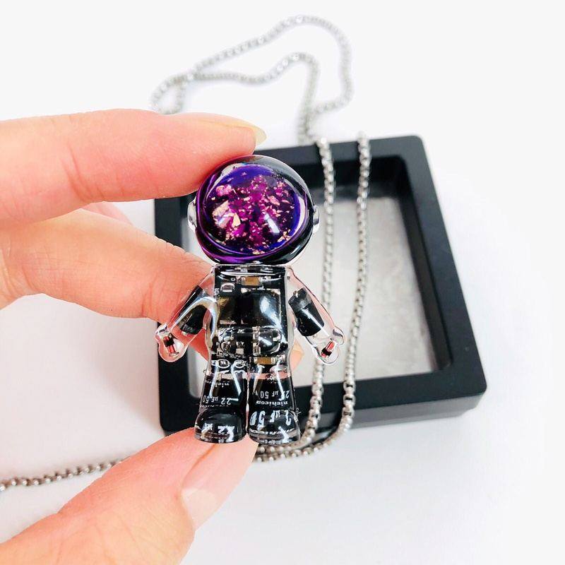 "Cyber Chic" Astronaut Pendant