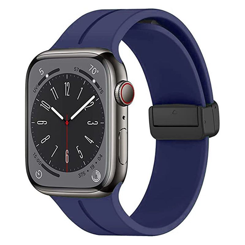 "Foldable iWatch Strap" Magnetic Silicone Loop For Apple Watch